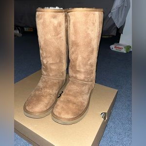 chestnut tall UGG boots